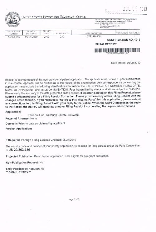 ONYX Certificate 2