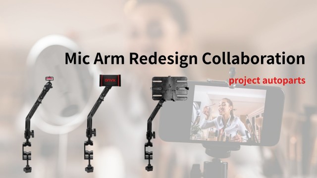 Microphone mount system optimized for live streaming use