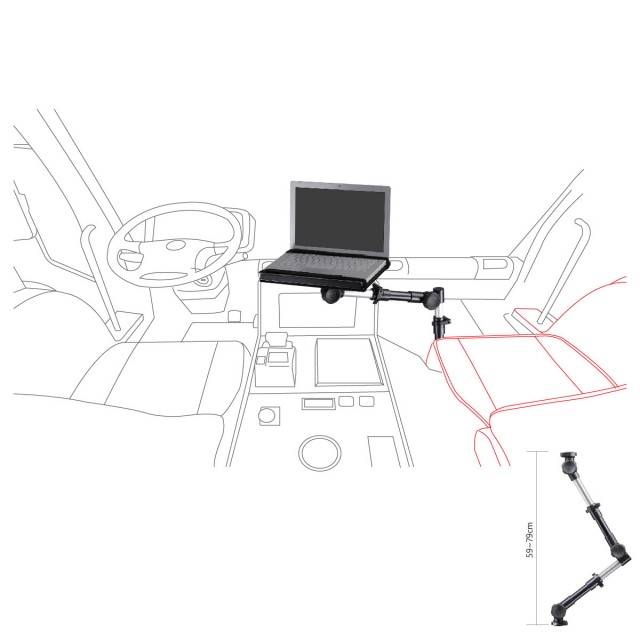ALPHA 070N Laptop Car Mount