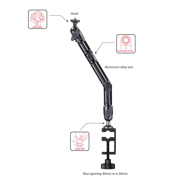 DORKAS C Clamp Mount