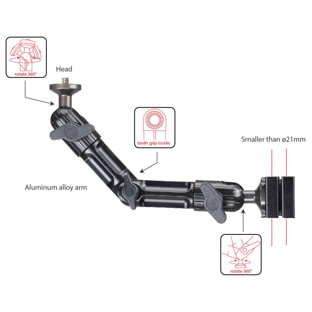 DORKAS H Car Headrest Mount