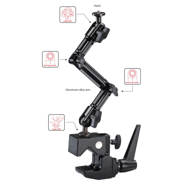 DORKAS J Multi-Function Mount With Heavy Duty Super Dlamp