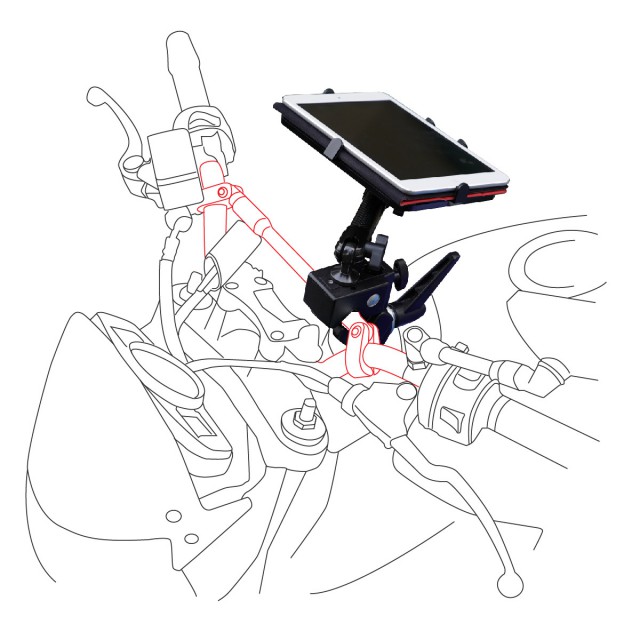 LUXTER 141 Super Clamp Mount