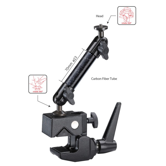 LUXTER 141 Super Clamp Mount